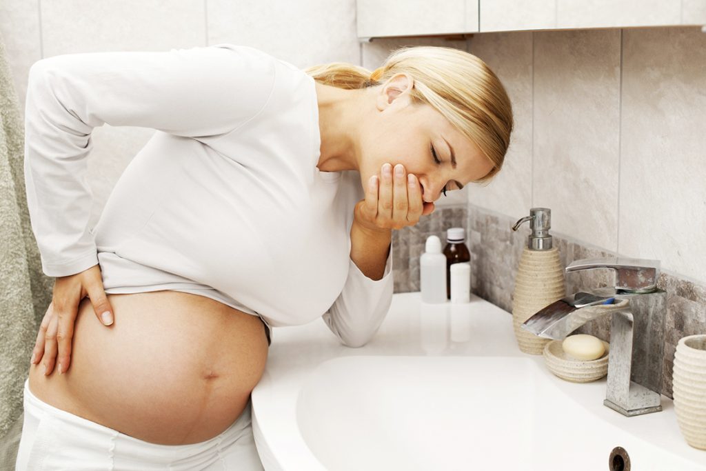 беременная девушка токсикоз